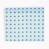 Light Blue Small Wallet In Silk And Leather