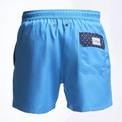 Light Blue Swim Short Plain Colour
