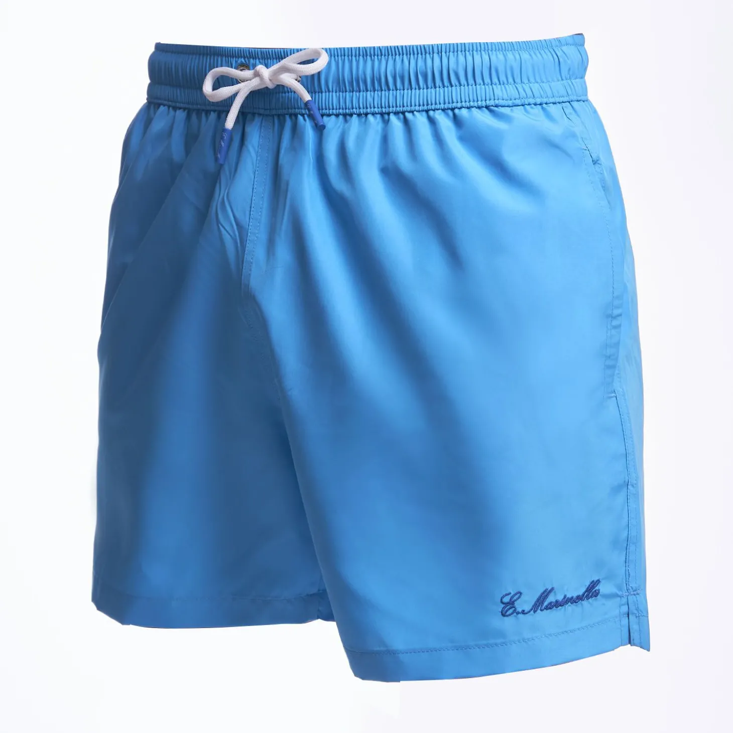 Light Blue Swim Short Plain Colour