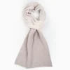 Light Brown And Beige Dots Cashmere Neck Warmer