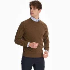 Light Brown Cashmere Sweatshirt