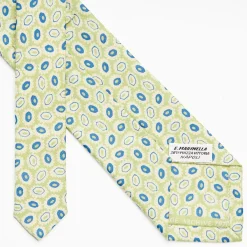 Light Green Archivio Collection Silk Tie 1970_1_04