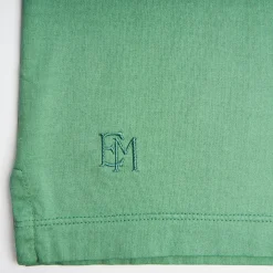 Light Green Jersey Short Sleeve Polo Shirt