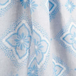 Light Grey Cotton And Linen Scarf