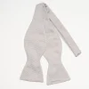Light Grey Silk Bowtie To Self-Tie - Solid Color