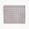 Light Grey Small Wallet In Silk And Leather