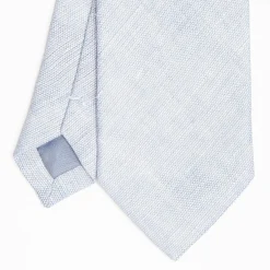 Linen Tie - Solid Light Blue Color