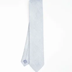 Linen Tie - Solid Light Blue Color