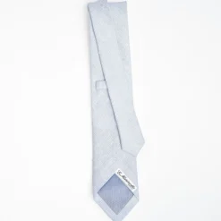Linen Tie - Solid Light Blue Color