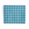 Mid Blue Small Wallet In Silk And Leather