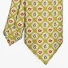 Olive Green Heritage Collection Silk Tie - Paisley Pattern