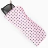 Pink Silk Glasses Case