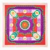 Pink Silk Scarf 90 - Orange Vibes