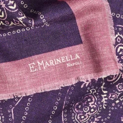 Pink Wool And Silk Stole 135
