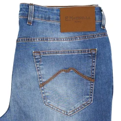 5 Pockets Jeans With Buttons