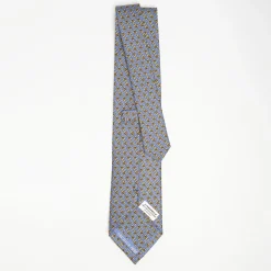 Powder Blue Archivio Collection Silk Tie 1934_03
