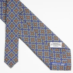 Powder Blue Archivio Collection Silk Tie 1933-1-03