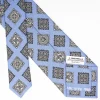 Powder Blue Archivio Collection Silk Tie 1988-03