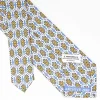 Powder Blue Archivio Collection Silk Tie 1986-06