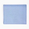 Powder Blue Small Wallet In Silk And Leather