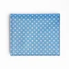 Powder Blue Small Wallet In Silk And Leather