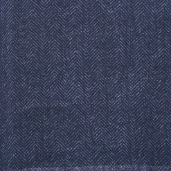 Powder Blue Wool Stole - Paisley Pattern