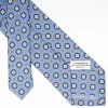 Powser Blue Archivio Collection Silk Tie 1989-03