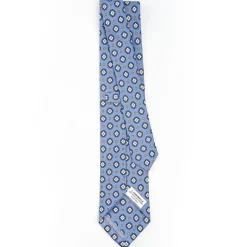 Powser Blue Archivio Collection Silk Tie 1989-03