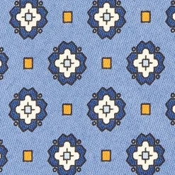Powser Blue Archivio Collection Silk Tie 1989-03