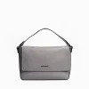 Procida Grey Leather Bag
