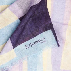 Purple And Lilac Wool Stole