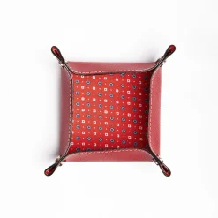 Red Small Leather Vide00A0Poche