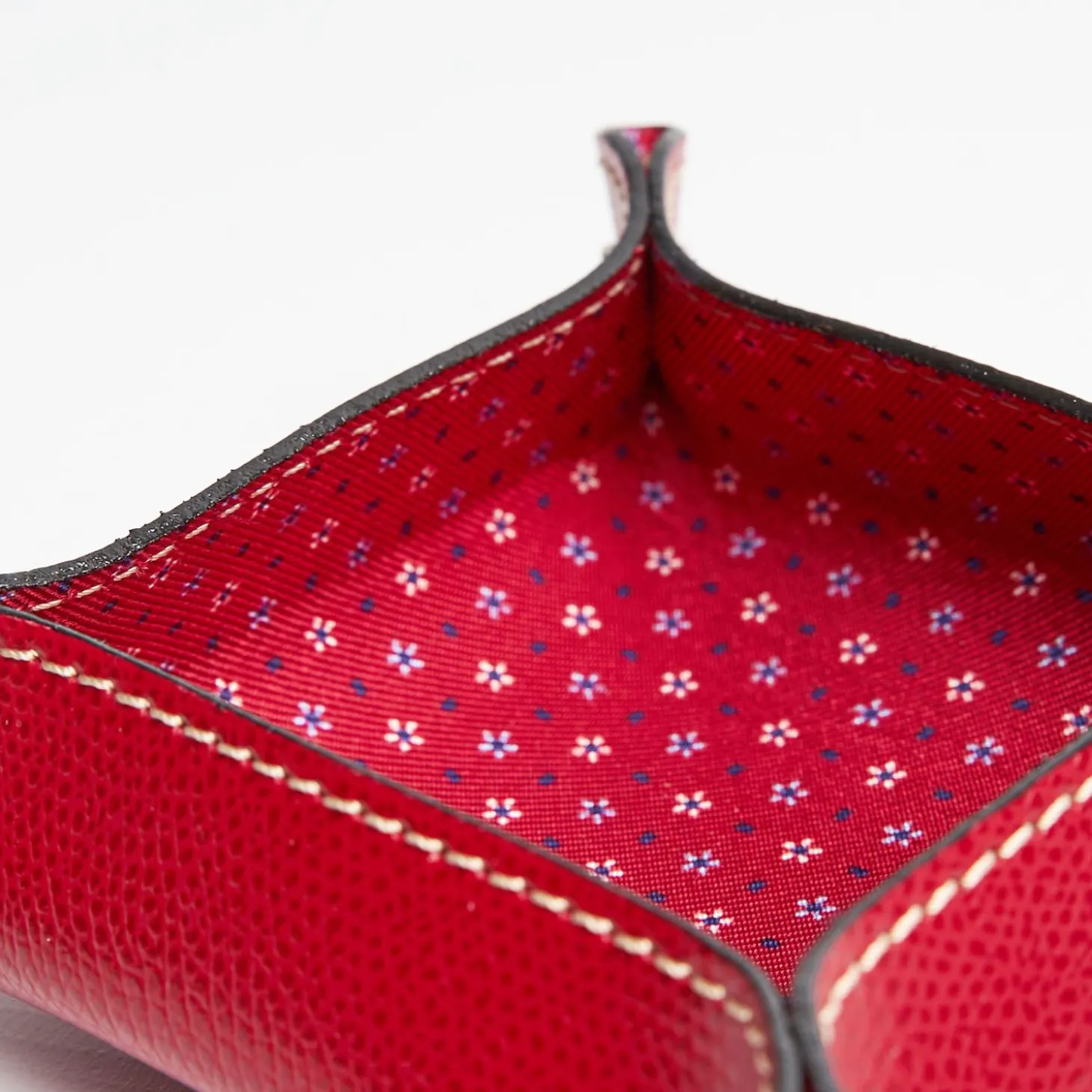 Red Small Leather Vide00A0Poche