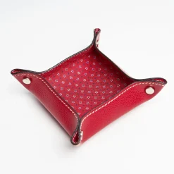 Red Small Leather Vide00A0Poche