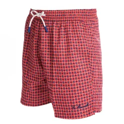 Red Swim Shorts- Large Patterns