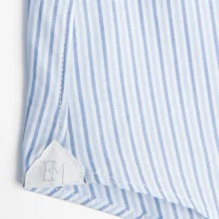 Regular Double Line Cotton Classic Shirt