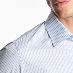 Regular Double Line Cotton Classic Shirt