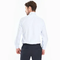 Regular Light Blue Cotton Classic Shirt