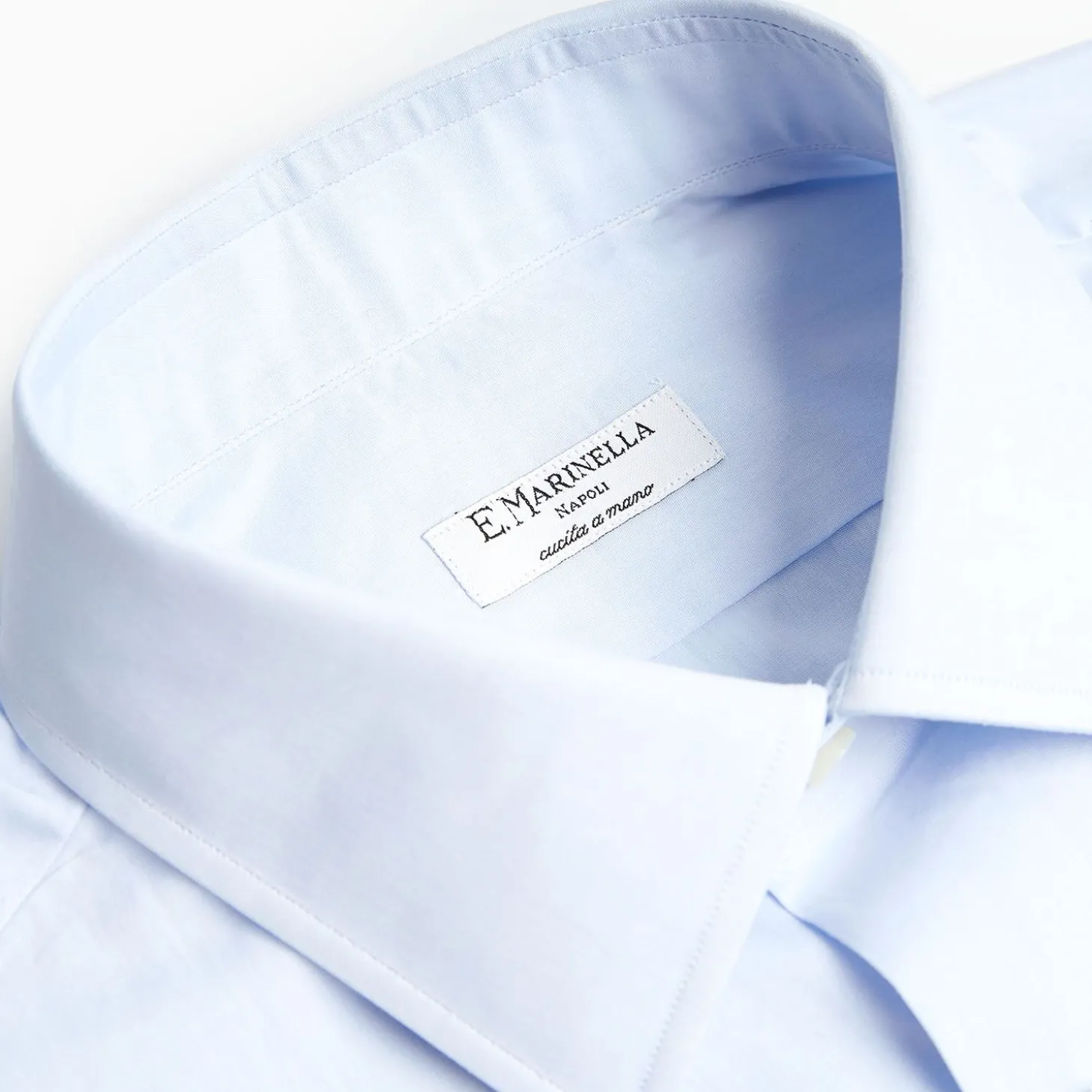 Regular Light Blue Cotton Classic Shirt