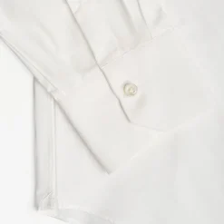 Regular White Cotton Classic Shirt