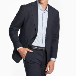 Slim Double Line Cotton Classic Shirt