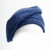 Striped Basque In Blue Cashmere