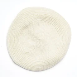 Striped Basque In White Cashmere