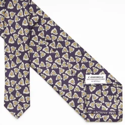 Violet Archivio Collection Silk Tie 1952-1-03