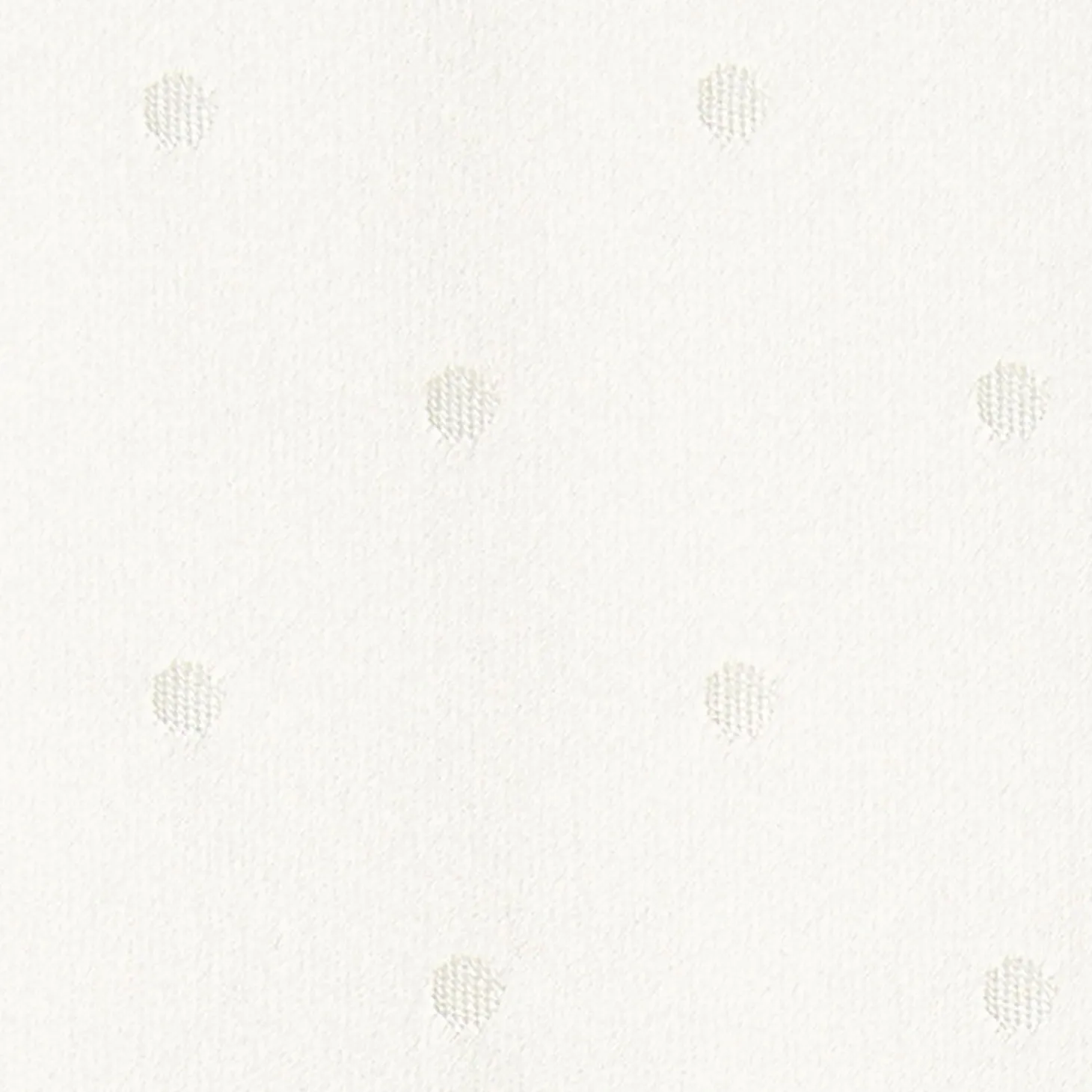 White Cerimonial Silk Satin Tie Polka Dot Pattern