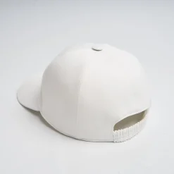 White Cotton Baseball Cap