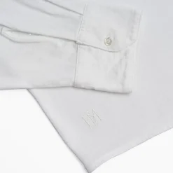 White Shirt In Jersey