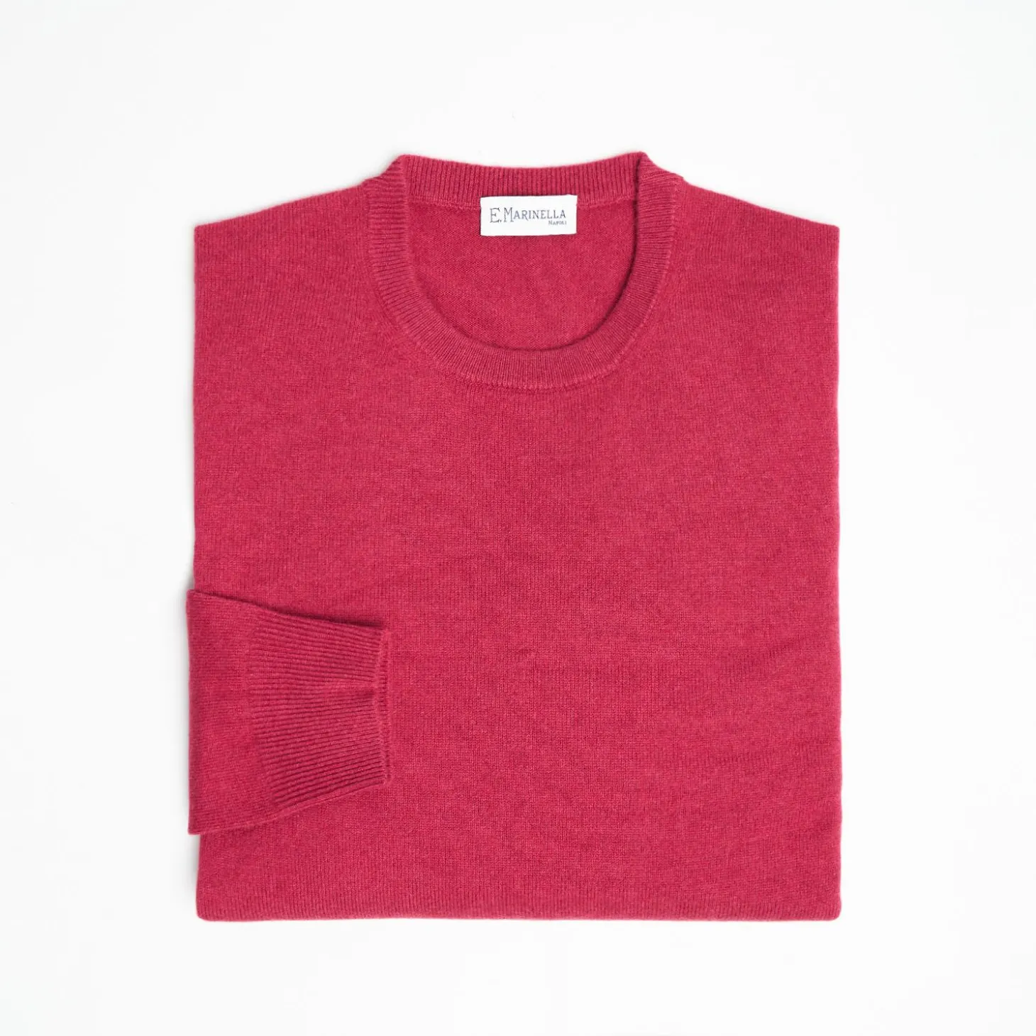Wool And Cashmere Crewneck Sweater - Red