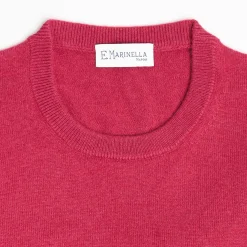 Wool And Cashmere Crewneck Sweater - Red