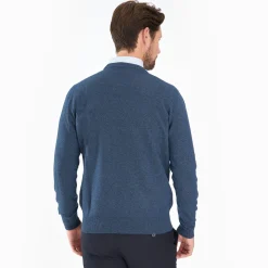 Wool And Cashmere Crewneck Sweater - Blue